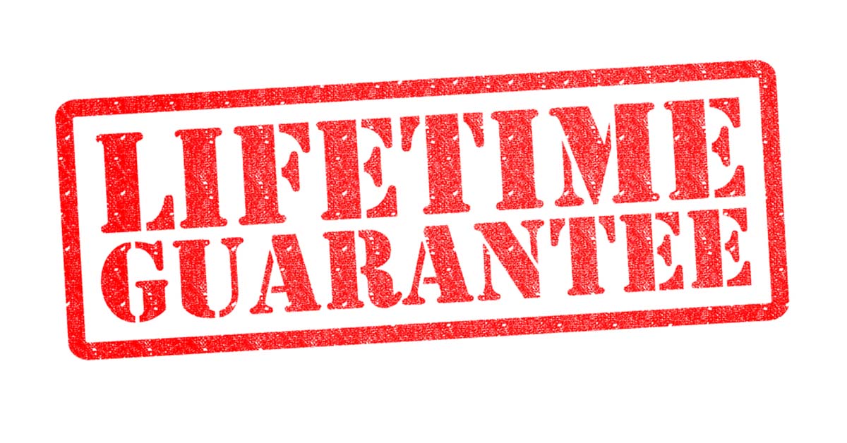 Run Time Guarantee Sticker Products Built To Stand The Test Of Time